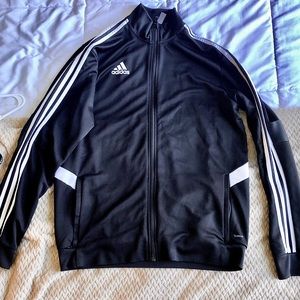 NEW ADIDAS Climalite zip up with front zipper pockets